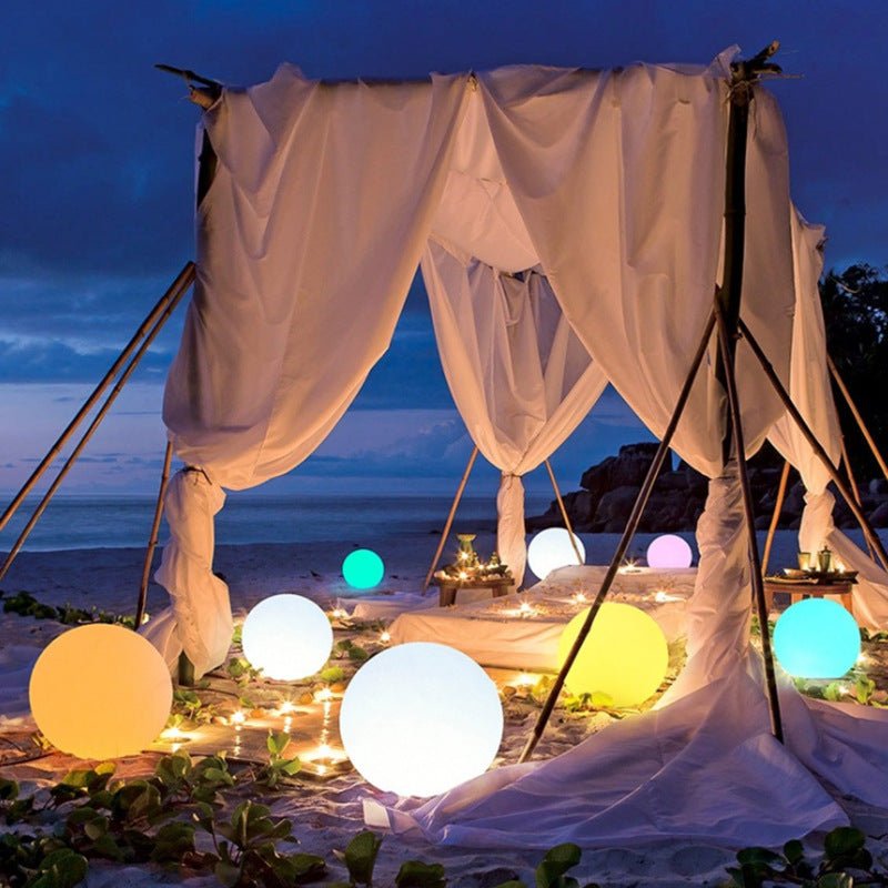 Junips | Outdoor Globe Light - Wireless, Weatherproof, 16 Colors LED Ball Light
