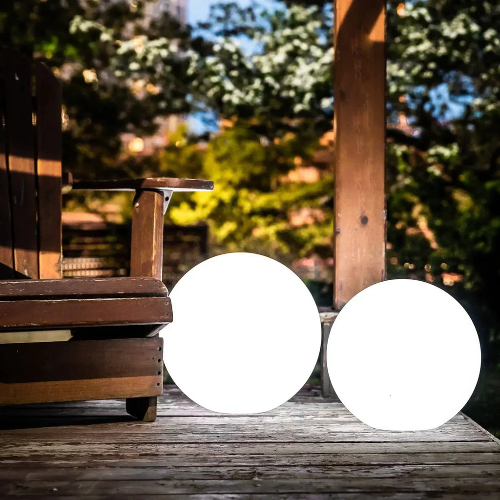 Junips | Outdoor Globe Light - Wireless, Weatherproof, 16 Colors LED Ball Light