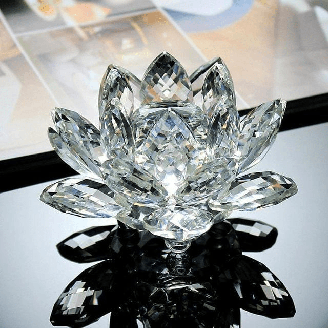 Junips | Quartz Crystal Lotus Flower