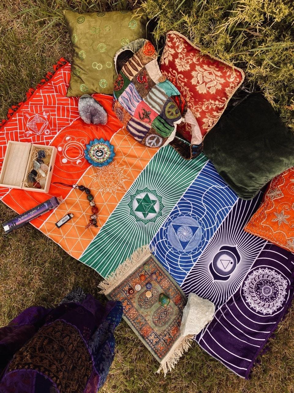 Junips | 7 Chakra Rainbow Yoga Mat