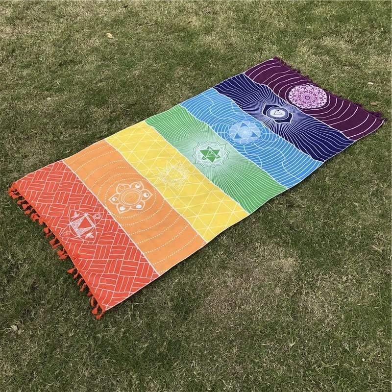 Junips | 7 Chakra Rainbow Yoga Mat