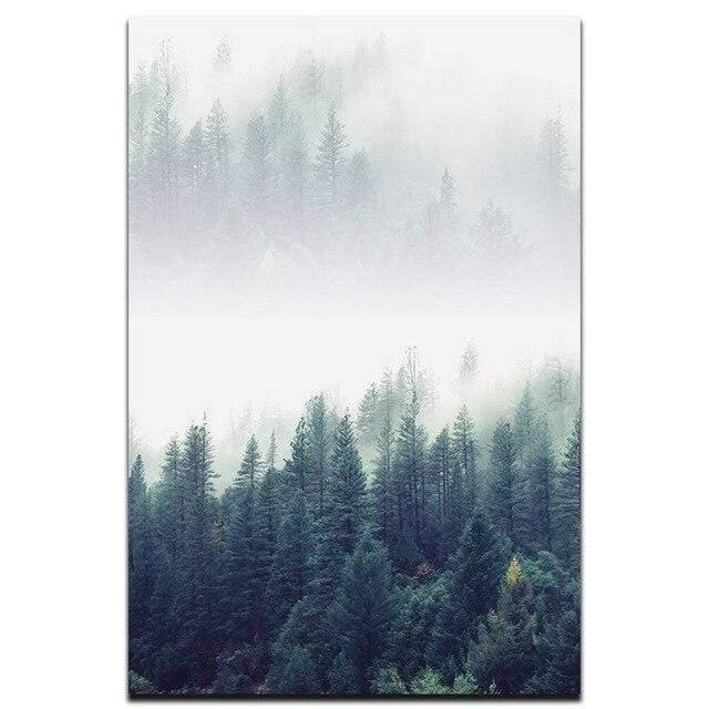 Junips | 3-piece Nordic Forest Landscape Wall Art
