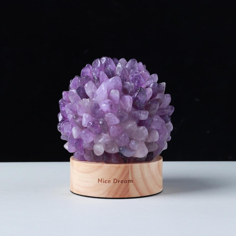 Junips | Aventurine Quartz Crystal Lamp
