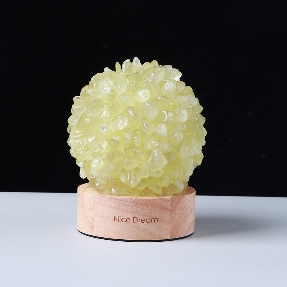 Junips | Aventurine Quartz Crystal Lamp