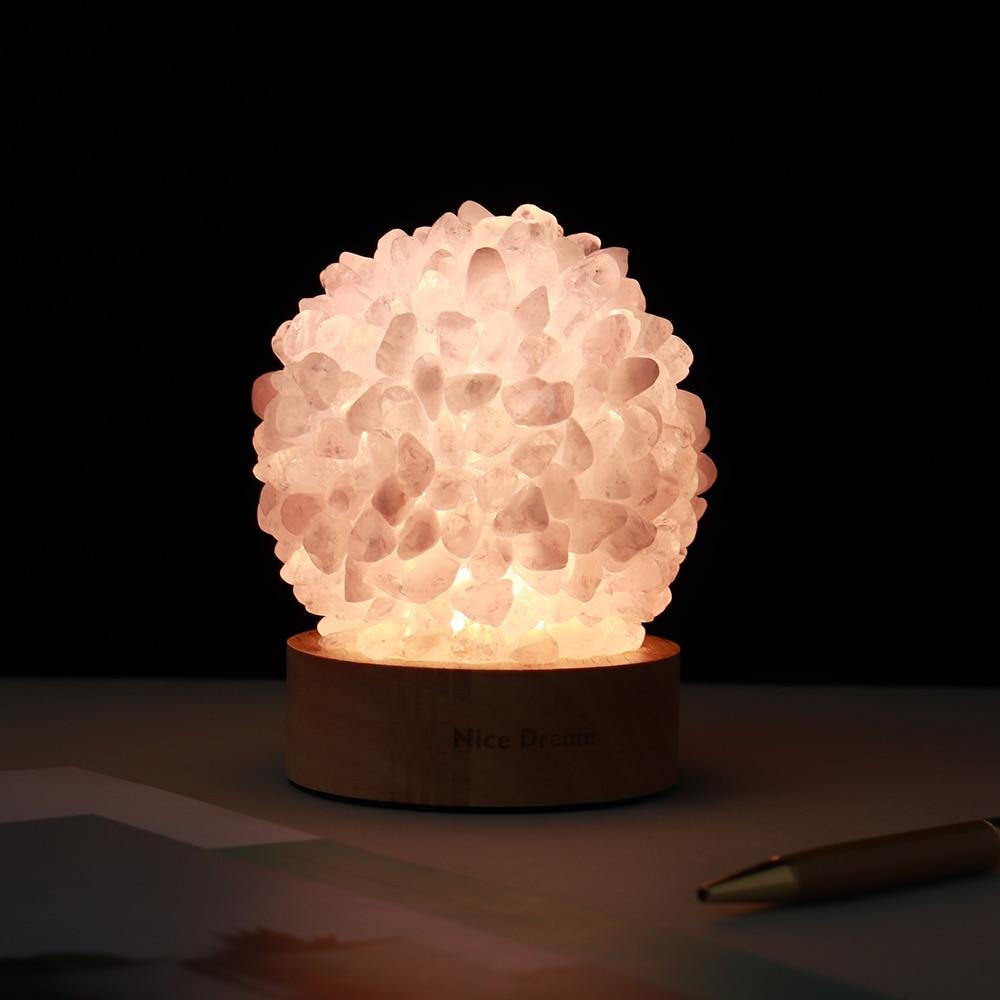 Junips | Aventurine Quartz Crystal Lamp