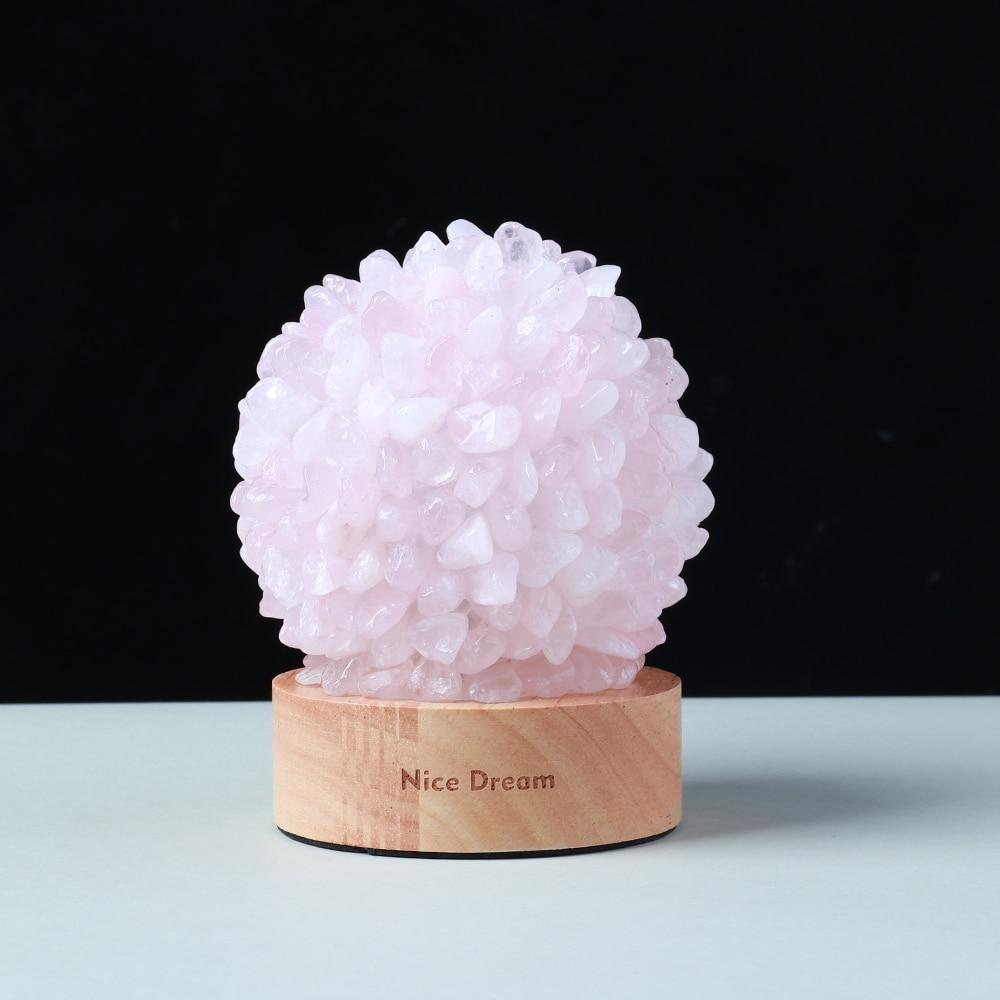 Junips | Aventurine Quartz Crystal Lamp