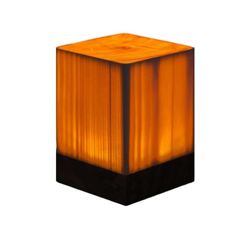 Junips | Table Lamp with Touch Control Wood Finish