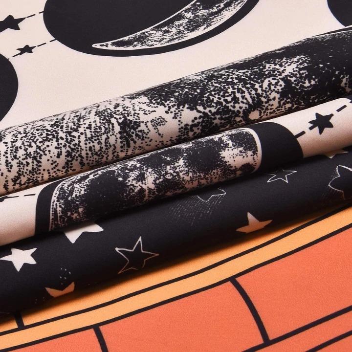 Junips | "The Moon" Tarot Colored Tapestry