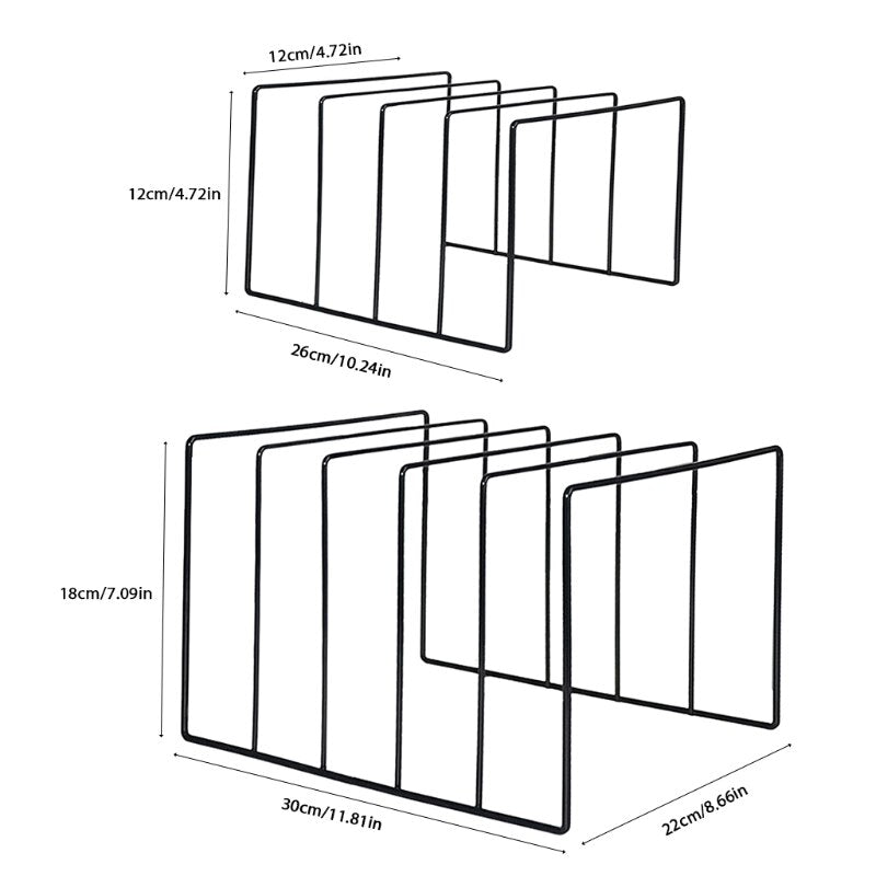 Junips | Wrought Iron Book and Vinyl Stand