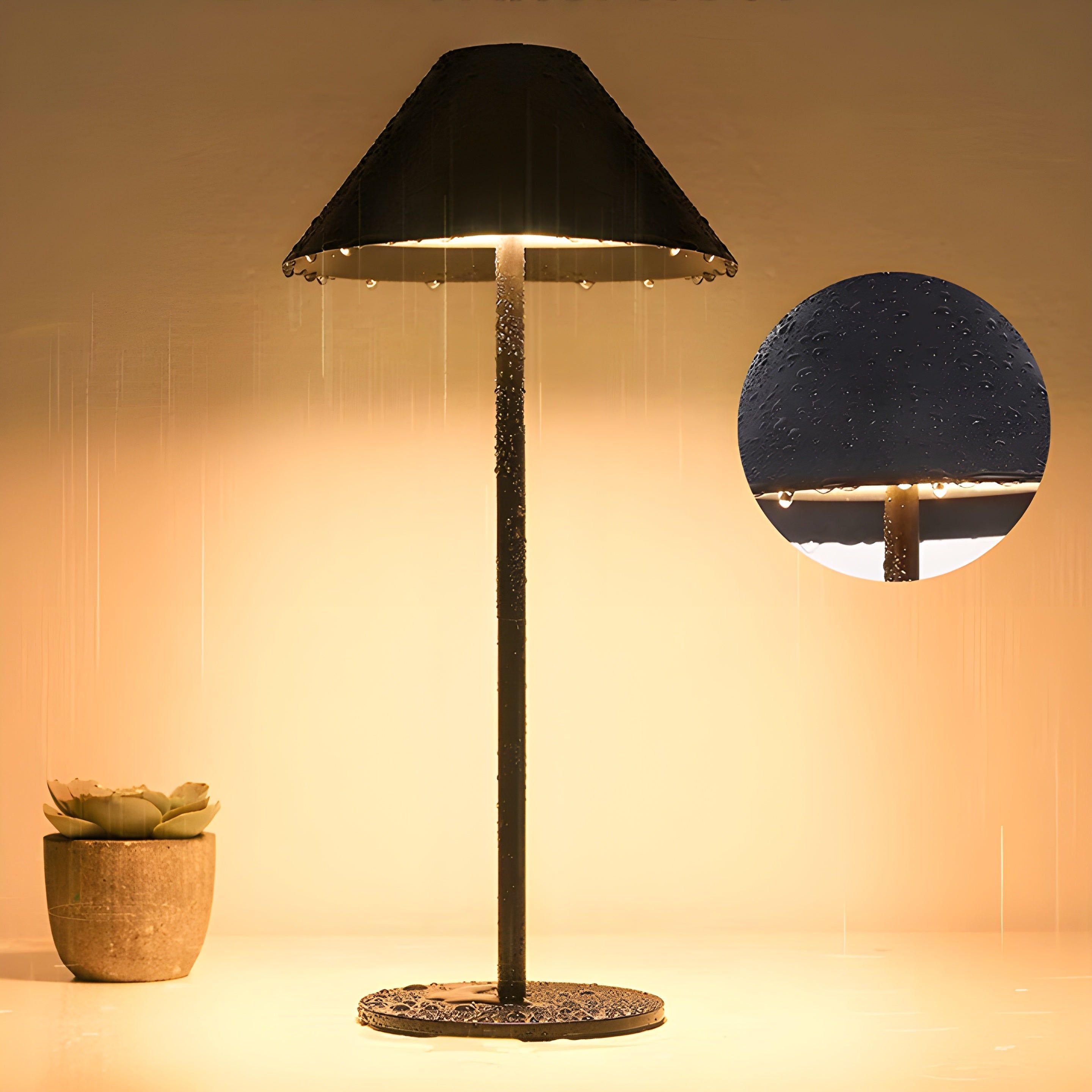 Junips | Minimalistic dimmable Touch table lamp - waterproof and rechargeable light Color