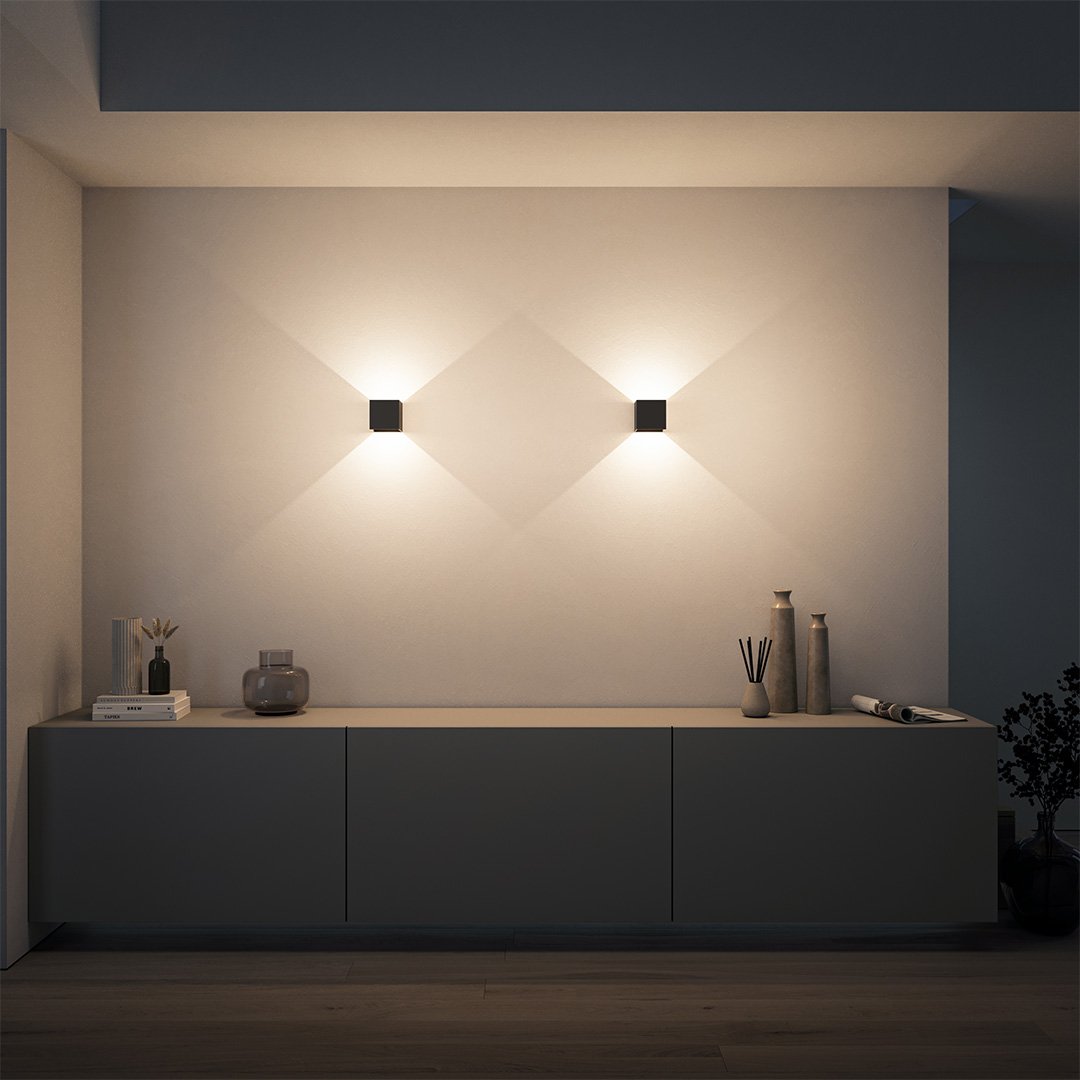 Junips | LumiGuard - LED wall lamp with warm light