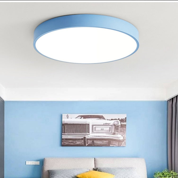 Junips | Wood Macaroon Circular Ceiling Light